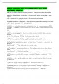 AMCA EKG EXAM SET 2025&sol;2026 QUESTIONS WITH ANSWERS RATED A&plus;