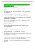 AMCA EKG EXAM SCRIPT 2025&sol;2026 QUESTIONS WITH ANSWERS RATED A&plus;