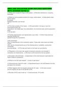 AMCA EKG EVALUATION EXAM 2025&sol;2026 QUESTIONS WITH ANSWERS RATED A&plus;