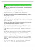 AMCA EKG 2025&sol;2026 QUESTIONS WITH ANSWERS RATED A&plus;