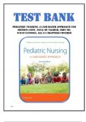 Test Bank for Pediatric Nursing&semi; A Case-Based Approach 2nd Edition &lpar;LWW&comma; 2023&rpar; by Tagher&comma; Isbn no&semi; 9781975209063&comma; all 34 Chapters Covered