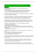 BASE PAY ADMINISTRATION AND PAY FOR PERFORMANCE EVALUATION EXAM 2025&sol;2026 QUESTIONS WITH ANSWERS RATED A&plus;