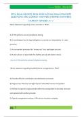 CPFA EXAM NEWEST 2024-2025 ACTUAL EXAM COMPLETE  QUESTIONS AND CORRECT ANSWERS &lpar;VERIFIED ANSWERS&rpar;  &vert;ALREADY GRADED A&plus;