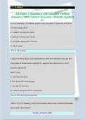 AIS   Questions with Detailed Verified Answers &lpar;100&percnt; Correct Answers&rpar; &sol;Already Graded A&plus;