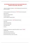 LEO ENTRANCE 2025 EXAM STUDY GUIDE QUESTIONS WITH COMPLETE SOLUTIONS&vert; 100&percnt; PASS&excl;&excl;