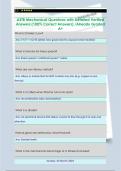 ASTB  Questions with Detailed Verified Answers &lpar;100&percnt; Correct Answers&rpar; &sol;Already Graded A&plus;