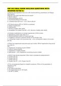 FNP 593 FINAL PAPER 2025&sol;2026 QUESTIONS WITH ANSWERS RATED A&plus;