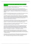 FTCE NAVA ED 2025&sol;2026 QUESTIONS WITH ANSWERS RATED A&plus;