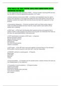 FTCE NAVA ED TEST PAPER 2025&sol;2026 QUESTIONS WITH ANSWERS RATED A&plus;