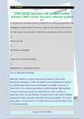COPD NCLEX Questions with Detailed Verified  Answers &lpar;100&percnt; Correct Answers&rpar; &sol;Already Graded  A&plus; 