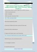 DMV Learners Permit Questions with Detailed  Verified Answers &lpar;100&percnt; Correct Answers&rpar; &sol;Already  Graded A&plus; 