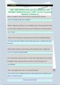 DMV 2025 Written test practice Questions with  Detailed Verified Answers &lpar;100&percnt; Correct Answers&rpar;  &sol;Already Graded A&plus;