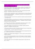 MAINE GUIDE PRACTICE EXAM 2025&sol;2026 QUESTIONS WITH ANSWERS RATED A&plus;