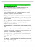 NYS ESCORT DRIVER TEST PAPER 2025&sol;2026 QUESTIONS WITH ANSWERS RATED A&plus;