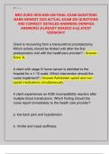 MED SURG HESI BSN 266 FINAL EXAM QUESTIONS  BANK NEWEST 2025 ACTUAL EXAM 200 QUESTIONS  AND CORRECT DETAILED ANSWERS &lpar;VERIFIED  ANSWERS&rpar; &vert;ALREADY GRADED A&plus;&vert;&vert;LATEST  VERSION&excl;&excl;&excl;