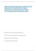 National Pesticide Applicator Certification Core  Manual Exam Practice 2025 Complete  Questions And Verified Solutions Graded  A&plus;&vert;100&percnt;Guarantee Pass&excl;&excl;&excl;&vert;Good Luck&excl;&excl;&excl;