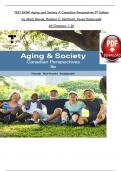 TEST BANK Aging and Society A Canadian Perspectives 9th Edition  by Mark Novak&comma; Herbert C&period; Northcott&comma; Karen Kobayashi  All Chapters 1-20 
