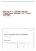 COG170 FUNDAMENTALS REVIEW QUESTIONS & ANSWERS RATED 100&percnt; CORRECT&excl;&excl;