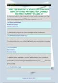 HPRS-3309 FINAL EXAM REVIEW QUESTIONS WITH  DETAILED VERIFIED ANSWERS &lpar;100&percnt; CORRECT  ANSWERS&rpar; &sol;ALREADY GRADED A&plus; 
