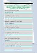 IAB-MEDIA-MATH-FORMULAS QUESTIONS WITH  DETAILED VERIFIED ANSWERS &lpar;100&percnt; CORRECT  ANSWERS&rpar; &sol;ALREADY GRADED A&plus; 