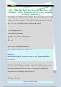 IIBA - ECBA Test Bank Questions &num;3 Questions with  Detailed Verified Answers &lpar;100&percnt; Correct Answers&rpar;  &sol;Already Graded A&plus; 