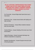 RN ATI CAPSTONE COMPREHENSIVE PROCTORED  FORM A 2025 ACTUAL EXAM COMPLETE EXAM  QUESTIONS AND CORRECT ANSWERS &lpar;VERIFIED  ANSWERS&rpar; &vert;ALREADY GRADED A&plus;&vert;&vert;LATEST  VERSION&excl;&excl;&excl; 