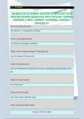 MANDALYN ACADEMY MASTER ESTHETICIAN STATE  WRITTEN REVIEW QUESTIONS WITH DETAILED VERIFIED  ANSWERS &lpar;100&percnt; CORRECT ANSWERS&rpar; &sol;ALREADY  GRADED A&plus;