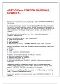 ARRT CI Exam VERIFIED SOLUTIONS&comma; SCORED A&plus; 2025&period;