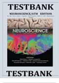 Test Bank for Neuroscience 6th Edition by Dale Purves ISBN 9781605353807 Chapter 1-34 &vert; Complete Guide A&plus;&period;