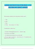 ALABAMA WASTEWATER COLLECTION GRADE 1 C TEST QUESTIONS WITH CORRECT ANSWERS&period;