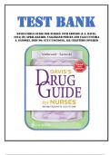 Test Bank for Davis's Drug Guide for Nurses 19th Edition &lpar;F&period;A&period; Davis&comma; 2024&rpar; by April Hazard&comma; Vallerand Phd Rn and Faan Cynthia A&period; Sanoski&comma; Isbn no&semi; 9781719640053&comma; all Chapters Covered