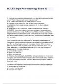 Pharmacology NCLEX 2025&sol;2026 UPDATE &vert; QUESTIONS WITH 100&percnt; VERIFIED CORRECT ANSWERS &vert; CERTIFIED TEST BANK SOLUTIONS GRADE A&plus;&period;