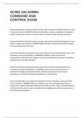 SCWS 103 ADMIN COMMAND AND CONTROL EXAM