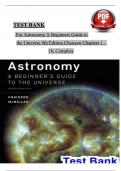 TEST BANK For Astronomy A Beginners Guide to the Universe&comma; 8th Edition by Chaisson&comma; Verified Chapters 1 - 18&comma; Complete Newest Version