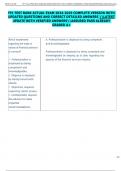 FP1 TEST BANK ACTUAL EXAM 2024-2025 COMPLETE VERSION WITH  UPDATED QUESTIONS AND CORRECT DETAILED ANSWERS LATEST  UPDATE WITH VERIFIED ANSWERSASSURED PASS ALREADY  GRADED A&plus;
