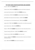 PIT STUDY GUIDE UPDATED QUESTIONS AND ANSWERS&period;