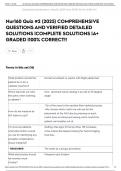 Nur160 Quiz &num;2 &lpar;2025&rpar; COMPREHENSIVE QUESTIONS AND VERIFIED DETAILED SOLUTIONS &vert;COMPLETE SOLUTIONS &vert;A&plus; GRADED &vert;100&percnt; CORRECT&excl;&excl;