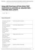 Neiep 600 Final Exam ACTUAL EXAM TEST QUESTIONS & ANSWERS &lpar;A&plus; GRADED 100&percnt; VERIFIED&rpar; 2025 LATEST&excl;&excl;
