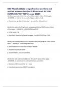 ODS Moodle &lpar;2025&rpar; comprehensive questions and verified answers &lpar;Detailed & Elaborated&rpar; ACTUAL EXAM 2025 TEST 100&percnt; Solved 2025&excl;&excl;