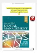 TEST BANK For Little and Falace's Dental Management of the Medically Compromised Patient&comma; 10th Edition by Craig Miller&comma; Verified Chapters 1 - 30&comma; Complete Newest Version