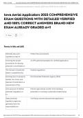 Iowa Aerial Applicators 2025 COMPREHENSIVE EXAM QUESTIONS WITH DETAILED VERIFIED AND 100&percnt; CORRECT ANSWERS BRAND NEW EXAM ALREADY GRADED A&plus;&excl;&excl;