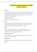 C836 Test Exam Questions with 100&percnt; Correct Answers&period;
