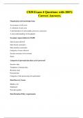 C838 Exam 4 Questions with 100&percnt; Correct Answers&period;
