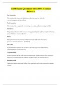 C838 Exam Questions with 100&percnt; Correct Answers&period;