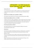C838 ISO&sol;IEC And NIST Standards - Exam 9 Questions with 100&percnt; Correct Answers&period;