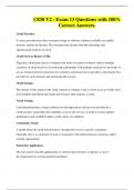 C838 V2 - Exam 13 Questions with 100&percnt; Correct Answers&period;