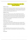C838- Exam 10 Questions with 100&percnt; Correct Answers&period;
