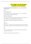 CFL Module 12 Exam Questions with 100&percnt; Correct Answers&period;