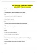 CFL Revision For Exam Questions with 100&percnt; Correct Answers&period;