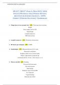 NR 327&sol; NR327  EXAM 2&colon; &lpar;NEW 2025&sol; 2026  UPDATE&rpar; MATERNAL-CHILD NURSING REVIEW &vert;  QUESTIONS & ANSWERS&vert; GRADE A&plus; &vert; 100&percnt;  CORRECT &lpar;VERIFIED SOLUTIONS&rpar;- CHAMBERLAIN